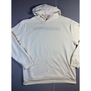 Crooks & Castles Hoodie Hooded Jacket Pullover white cream Mens 4XL